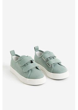 H & M - Płócienne buty sportowe - Zielony ze sklepu H&M w kategorii Trampki dziecięce - zdjęcie 171715920