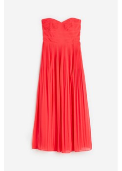 H & M - Długa sukienka bandeau - Czerwony ze sklepu H&M w kategorii Sukienki - zdjęcie 171715941