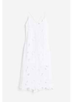 H & M - Haftowana sukienka - Biały ze sklepu H&M w kategorii Sukienki - zdjęcie 171715951