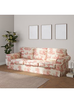 Pokrowiec na sofę Ektorp 3-osobową, rozkładaną ze sklepu dekoria.pl w kategorii Pokrowce na kanapy i fotele - zdjęcie 171743052