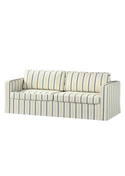 Pokrowiec na sofę Karlstad 3-osobową nierozkładaną, długi ze sklepu dekoria.pl w kategorii Pokrowce na kanapy i fotele - zdjęcie 171743450