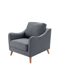 Fotel Venuste denim blue/brown ze sklepu dekoria.pl w kategorii Fotele - zdjęcie 171744232