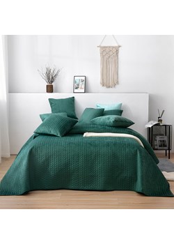 Narzuta na łóżko Silky Chic 220x240cm deep green ze sklepu dekoria.pl w kategorii Narzuty i kapy - zdjęcie 171748510
