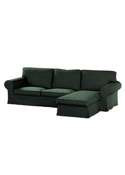 Pokrowiec na sofę Ektorp 2-osobową i leżankę ze sklepu dekoria.pl w kategorii Pokrowce na kanapy i fotele - zdjęcie 171757704