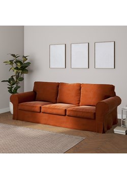 Pokrowiec na sofę Ektorp 3-osobową, rozkładaną ze sklepu dekoria.pl w kategorii Pokrowce na kanapy i fotele - zdjęcie 171759622