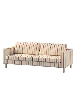 Pokrowiec na sofę Karlstad 3-osobową nierozkładaną, krótki ze sklepu dekoria.pl w kategorii Pokrowce na kanapy i fotele - zdjęcie 171762244