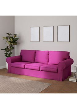 Pokrowiec na sofę Ektorp 3-osobową, rozkładaną ze sklepu dekoria.pl w kategorii Pokrowce na kanapy i fotele - zdjęcie 171766483