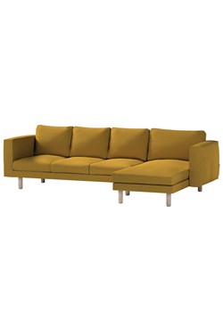 Pokrowiec na sofę Norsborg 4-osobową z szezlongiem ze sklepu dekoria.pl w kategorii Pokrowce na kanapy i fotele - zdjęcie 171769902