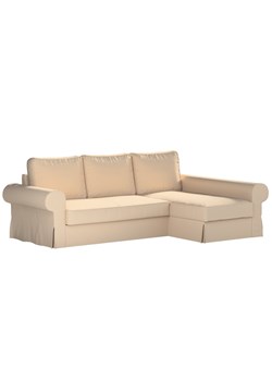 Pokrowiec na sofę Backabro rozkładaną z leżanką ze sklepu dekoria.pl w kategorii Pokrowce na kanapy i fotele - zdjęcie 171770422