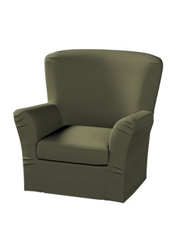 Pokrowiec na fotel Tomelilla wysoki z zakładkami ze sklepu dekoria.pl w kategorii Pokrowce na kanapy i fotele - zdjęcie 171771622