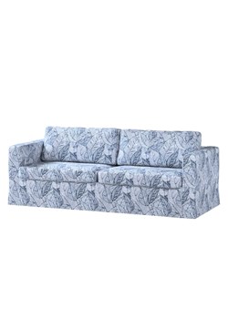 Pokrowiec na sofę Karlstad 3-osobową nierozkładaną, długi ze sklepu dekoria.pl w kategorii Pokrowce na kanapy i fotele - zdjęcie 171772470
