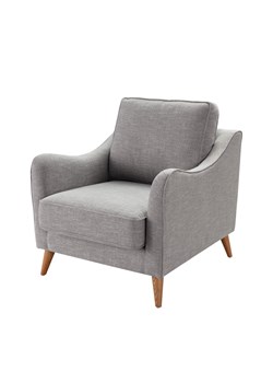 Fotel Venuste linen grey ze sklepu dekoria.pl w kategorii Fotele - zdjęcie 171776360
