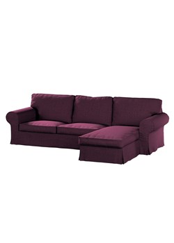 Pokrowiec na sofę Ektorp 2-osobową i leżankę ze sklepu dekoria.pl w kategorii Pokrowce na kanapy i fotele - zdjęcie 171778452