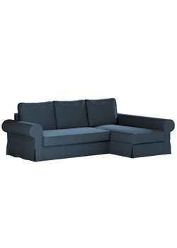 Pokrowiec na sofę Backabro rozkładaną z leżanką ze sklepu dekoria.pl w kategorii Pokrowce na kanapy i fotele - zdjęcie 171784933