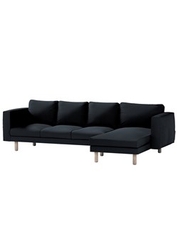 Pokrowiec na sofę Norsborg 4-osobową z szezlongiem ze sklepu dekoria.pl w kategorii Pokrowce na kanapy i fotele - zdjęcie 171793400