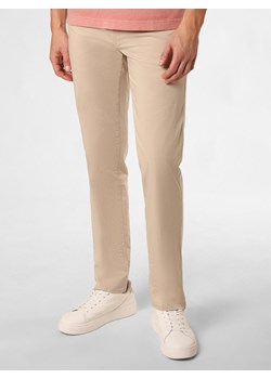 BRAX Spodnie Mężczyźni Bawełna beżowy jednolity ze sklepu vangraaf w kategorii Spodnie męskie - zdjęcie 171831653