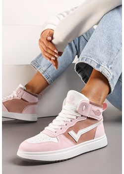 Różowo-Białe Sneakersy Esspina ze sklepu renee.pl w kategorii Buty sportowe damskie - zdjęcie 171923861