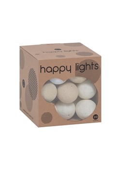 Lampki Happy Lights kremowe ze sklepu VOX.pl w kategorii Lampiony i lampki - zdjęcie 171930333