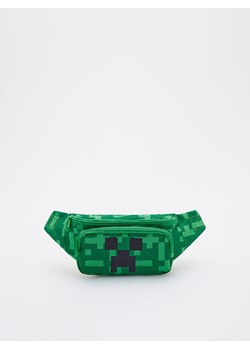 Reserved - Saszetka Minecraft - zielony ze sklepu Reserved w kategorii Nerki - zdjęcie 171931654