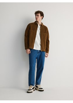 Reserved - Sztruksowa koszula comfort fit - brązowy ze sklepu Reserved w kategorii Koszule męskie - zdjęcie 171931791