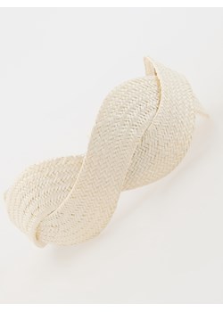 Reserved - Pleciona opaska na włosy - złamana biel ze sklepu Reserved w kategorii Opaski dziecięce - zdjęcie 171931864