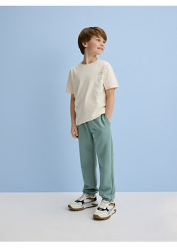 Reserved - Bawełniane spodnie jogger 2 pack - turkusowy ze sklepu Reserved w kategorii Spodnie chłopięce - zdjęcie 171931903