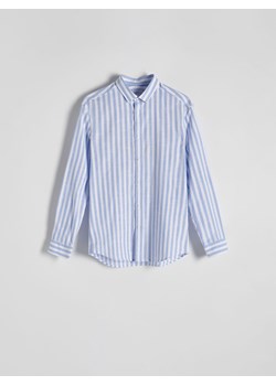 Reserved - Koszula regular fit w paski - jasnoniebieski ze sklepu Reserved w kategorii Koszule męskie - zdjęcie 171931933