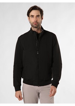 GEOX Męska kurtka funkcjonalna - Vincit Mężczyźni czarny jednolity ze sklepu vangraaf w kategorii Bluzy męskie - zdjęcie 171932161