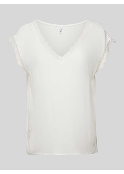 Bluzka z dekoltem w serek model ‘JASMINA’ ze sklepu Peek&Cloppenburg  w kategorii Bluzki damskie - zdjęcie 171932730