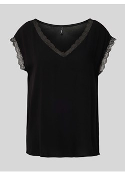 Bluzka z dekoltem w serek model ‘JASMINA’ ze sklepu Peek&Cloppenburg  w kategorii Bluzki damskie - zdjęcie 171932914