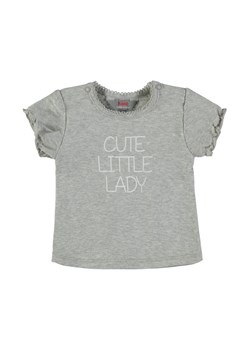 Dziewczęca koszulka z krótkim rękawem szara ze sklepu 5.10.15 w kategorii Odzież dla niemowląt - zdjęcie 171933021