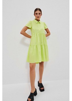 Koszulowa sukienka neonowa ze sklepu 5.10.15 w kategorii Sukienki - zdjęcie 171933032
