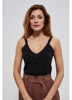 Koszulka damska na ramiączka czarna ze sklepu 5.10.15 w kategorii Bluzki damskie - zdjęcie 171933093