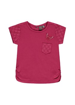 Dziewczęca koszulka z krótkim rękawem różowa ze sklepu 5.10.15 w kategorii Bluzki dziewczęce - zdjęcie 171933151