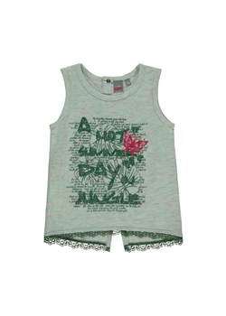 Dziewczęca koszulka bez rękawów zielona ze sklepu 5.10.15 w kategorii Koszulki niemowlęce - zdjęcie 171933160