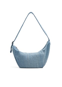 Cropp - Mała jeansowa torebka - błękitny ze sklepu Cropp w kategorii Torebki bagietki - zdjęcie 171933694