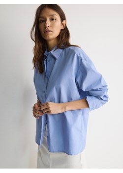 Reserved - Koszula oversize - niebieski ze sklepu Reserved w kategorii Koszule damskie - zdjęcie 171933994