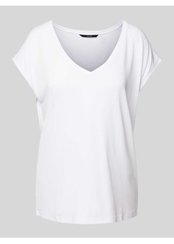 T-shirt z dekoltem w serek model ‘FILLI’ ze sklepu Peek&Cloppenburg  w kategorii Bluzki damskie - zdjęcie 171934602