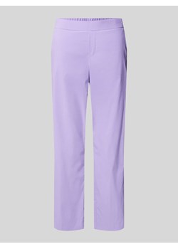 Spodnie materiałowe rozkloszowane o skróconym kroju model ‘FENJA’ ze sklepu Peek&Cloppenburg  w kategorii Spodnie damskie - zdjęcie 171934754