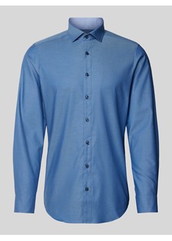 Koszula biznesowa o kroju body fit z kołnierzykiem typu kent model ‘ROYAL’ ze sklepu Peek&Cloppenburg  w kategorii Koszule męskie - zdjęcie 171934943