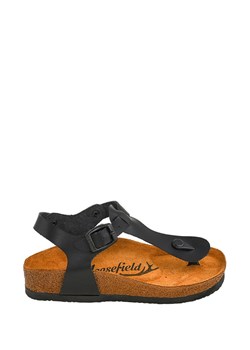 Moosefield Skórzane sandały w kolorze czarnym ze sklepu Limango Polska w kategorii Sandały dziecięce - zdjęcie 171935483