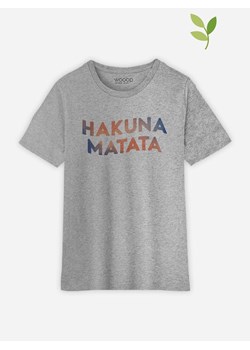 WOOOP Koszulka &quot;Hakuna Matata&quot; w kolorze szarym ze sklepu Limango Polska w kategorii T-shirty chłopięce - zdjęcie 171935590