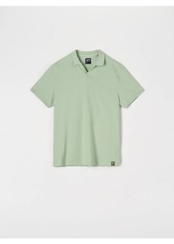 Sinsay - Koszulka polo - zielony ze sklepu Sinsay w kategorii T-shirty męskie - zdjęcie 171937170
