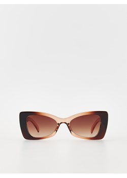 Reserved - Okulary przeciwsłoneczne - brązowy ze sklepu Reserved w kategorii Okulary przeciwsłoneczne damskie - zdjęcie 171938600