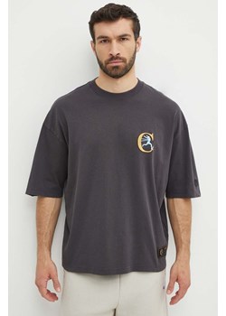Champion t-shirt bawełniany męski kolor szary z aplikacją 219999 ze sklepu ANSWEAR.com w kategorii T-shirty męskie - zdjęcie 171940423