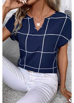 Bluzka MOLDERPA NAVY ze sklepu Ivet Shop w kategorii Bluzki damskie - zdjęcie 171944002