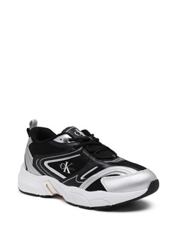 CALVIN KLEIN JEANS Sneakersy RETRO TENNIS | z dodatkiem skóry ze sklepu Gomez Fashion Store w kategorii Buty sportowe damskie - zdjęcie 171944170