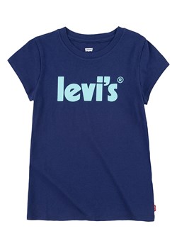 Levi&apos;s Kids Koszulka w kolorze niebieskim ze sklepu Limango Polska w kategorii Bluzki dziewczęce - zdjęcie 171946010