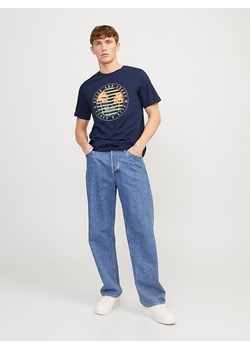 Jack &amp; Jones Koszulka w kolorze granatowym ze sklepu Limango Polska w kategorii T-shirty męskie - zdjęcie 171946581