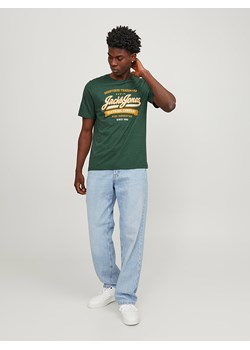 Jack &amp; Jones Koszulka w kolorze zielonym ze sklepu Limango Polska w kategorii T-shirty męskie - zdjęcie 171946623